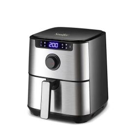 Household Touch Screen 50L Air Fryer (Color: Black)