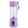 Portable Juicer Blender USB Rechargeable Juicer Cup Fruit Baby Food Mixing Machine with 6 Blades Powerful Motor