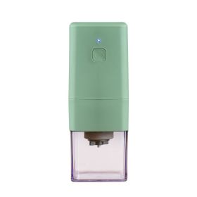 Square Electric Coffee Bean Grinder (Option: Light green)